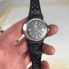 Omega 563 Dynamic automatic watch Speckled Charcoal dial Stainless Just serviced