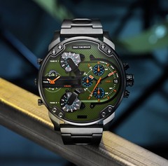 2026 Brand New Diesel Mr. Daddy 2.0 Multi-Function Men’s Watch Sport Casual