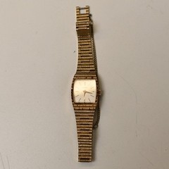 Vintage Citizen 4-677501 Y0 Gold Plated Mechanical Watch Japan R.S.G.P. 1970s