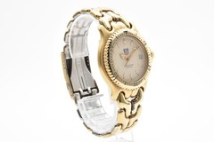 ▶️ TAG HEUER S/el Professional WG1130-0 Quartz Vintage Gold Men’s Watch Swiss