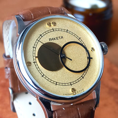 Raketa Copernic Vintage Men`s Watch Copernicus Kopernik Soviet Wristwatch USSR
