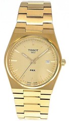Tissot PRX Quartz 39.55mm Gold Dial Steel Men’s Watch T137.410.33.021.00