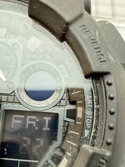 Casio GA-100-1A1 G-Shock 51mm Quartz Ana-Digi Chronograph New Battery
