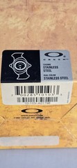 Vintage Oakley 1.0 Bullet Crush Watch Black Y2K Silver Face