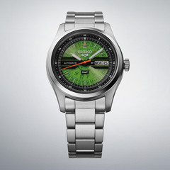 Seiko 5 sports SBSA323 HUF collaboration limited edition model HUF Green New