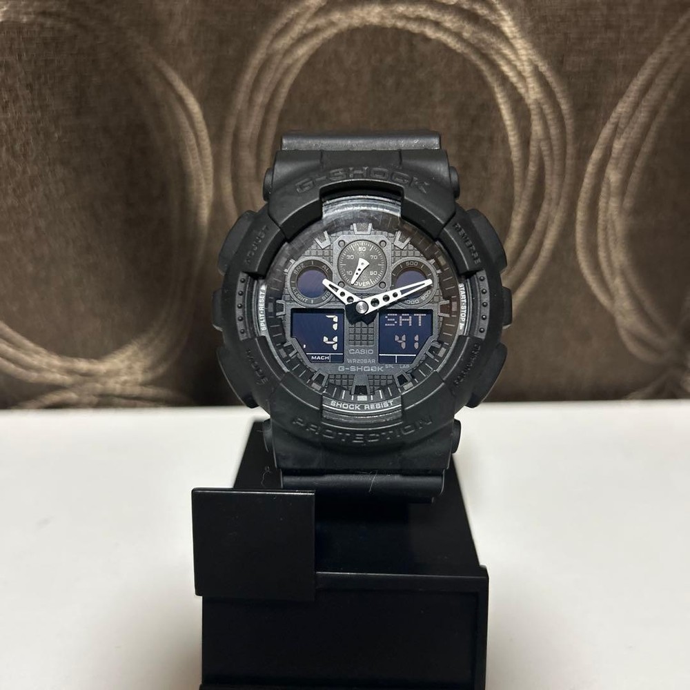 CASIO G-SHOCK GA-100-1A1JF Black Watch
