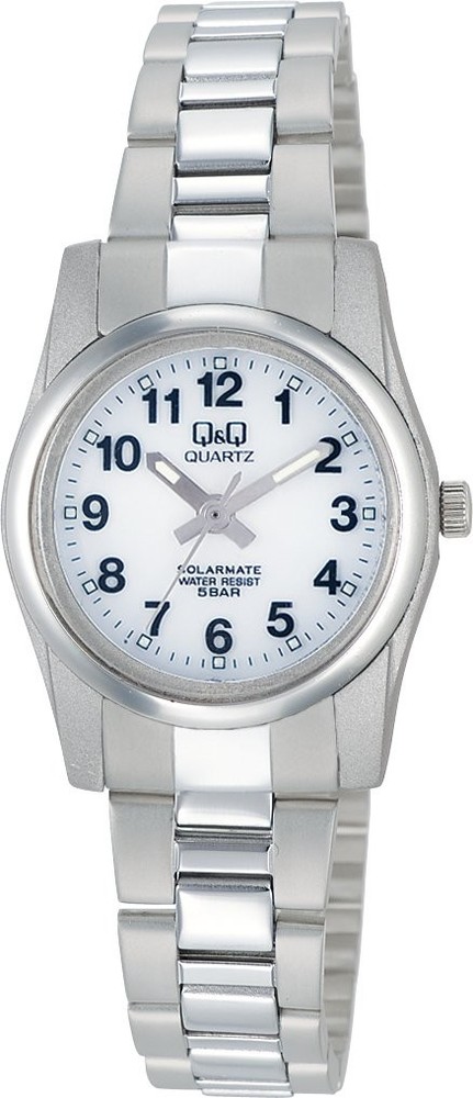 Q&Q SOLARMATE H971-204 Ladies Watch, Silver