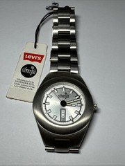 Levi’s Silvertab Quartz Watch Mens Stainless NEW W/Tag No Box Vintage Collector