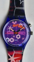 Swatch Loomi Watch POTLUCK GN901 NOT WORKING PARTS OR REPAIR 1996