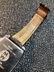 Swiss Michele Urban Chronograph Tonneau Watch 71-370/480 New Bat. Runs,Repair