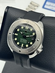 CRAFTER BLUE HYPERION OCEAN GREEN DIAL HOSS003.P *DISCONTINUED* FULL SET!