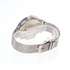 Betty Boop Women’s Silver Finish Analog Wristwatch stretch band