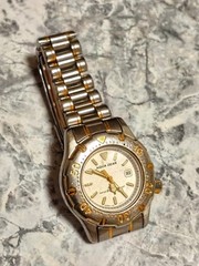 Working New SEIKO ALBA Aqua Gear Men’s Women’s Wristwatch Gold Silver Unisex