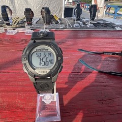 Timex Expedition Quartz Digital Indiglo Watch 100m Black Resin/Rubber Strap
