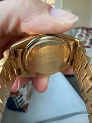 Rolex Day-Date 18038 18K Yellow Gold President Bracelet – Diamond Champagne Dial