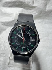 Swatch GENT (RITZ)GA400,DATE,34mm CaseWR30M, design Roulette Wheel, unisex