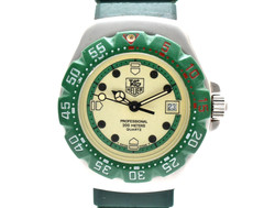 New Battery【EXC+5】 TAG Heuer Formula 1 372.508 Green Quartz Women’s Watch JAPAN