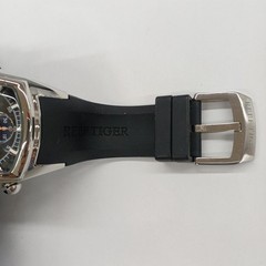[A3S] Reef Tiger RGA3069-T Black Dial Automatic Chronograph Watch [j5r]