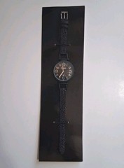 Crayo-Balloon Woman’s Watch. Black W/ Leatherette Band. Brand New