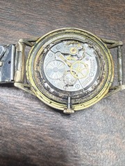 Vintage 1960’s Bulova Watch M0 Gold Tone July 1969 Calendar Band Repair Parts