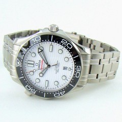 Omega White Dial Seamaster Chronometer Diver 300m 210.30.42.20.04.001 Warranty