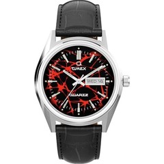 TIMEX Q Watch Quartz 50M Water Resistant Acrylic Multicolor TW2Y55700