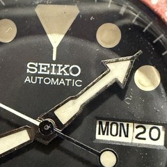 VTG Seiko Pepsi Bezel SKX009 Men’s 42mm Diver Watch Automatic All Original Head!