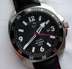 Mercedes Benz Motorsport Racing AMG DTM Pilot Aviator Sport Car Accessory Watch