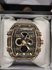 Activa X Invicta Digital Essentials Men’s Watch -.45mm, Apricot ACW8109-007 New