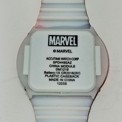 Marvel Spider-Man Watch Hidden Time Silicone Case Cover Plastic back Mo#1223S