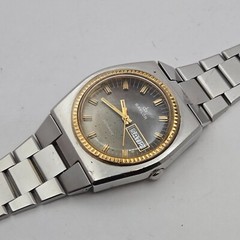 Vintage BAYLOR men’s automatic watch day/date swiss ETA 2789 17Jewels 1970s