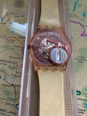 Swatch Masquerade Watch Unused Made in Switzerland with Original Case Rare
