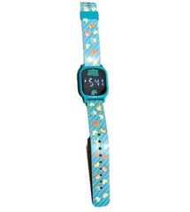 Animal Crossing Kids Digital Watch Nintendo Accutime Blue Tested Works