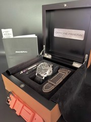 Panerai Luminor 1950 3 Days GMT PAM01321 – Box & Papers – 3 Straps