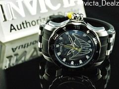 Invicta 48mm Men’s LE DC Comics JOKER Pro Diver Scuba Black Dial SS Watch