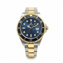 Royal Sea King Two Tone Blue Dial Men’s Watch