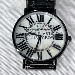 Isaac Mizrahi Live Womens Expansion Band Watch Dark Metal