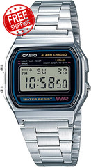 Casio Unisex Digital Watch Vintage 100 SEC Stop Watch Daily Alarm 7 Yr Battery