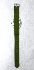 SEIKO ALBA Military Field Watch AQPK403 2020 Black Dial Luminous Green Japan