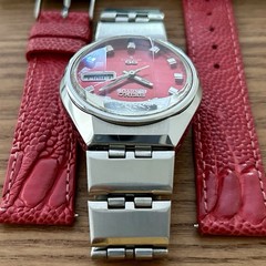 Vintage 1973 Seiko 5 Actus SS 6106-8680 On Original Bracelet – Proof Of Service