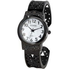 Blekon Women’s Japanese Quartz Cuff Bangle Watch – Elegant 28mm Case Design