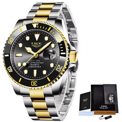Luxury Men’s Diver Quartz Watch 30ATM Waterproof Sport Date Luminous