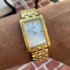 STUNNING Citizen Men’s Tank Watch – READ Description
