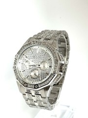Bulova Men’s Octava Crystal Stainless Steel Silver 42mm Watch 96C134