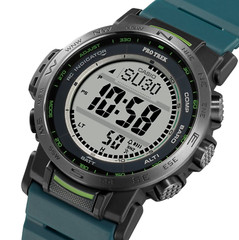CASIO PRO TREK PRW-35Y-3JF Climber Line Triple Sensor Radio Solar Watch 44.6mm
