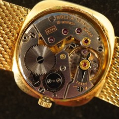 Rolex Cellini 18k Yellow Gold Ref.3762 J Manual Wind Cal.1600 Vintage 1969