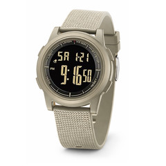 Men’s Digital Watch Military Sport Waterproof LED Backlight 43mm Stopwatch Khaki