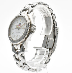 [EXC+5]TAG Heuer S/el Professional 200M S90.813 White Quartz Watch 36mm JAPAN