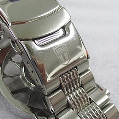 MINI Cooper Stainless Steel Wheel Analog Quartz Watch Battery Replaced Rare