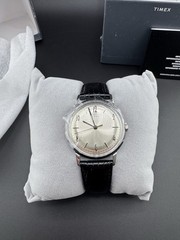 Timex Marlin 1965 Reissue 34mm Hand-Wound Mechanical Watch (TW2R47900)